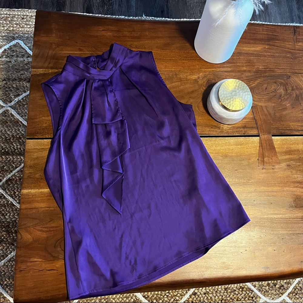 Silk Purple Top
